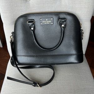 Kate Spade Black Leather Crossbody